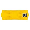 Creative Knitwear Drexel Dragons Infant Girls Gold Solid Hair Knot Headband Embroidered Logo - Size Newborn - 4T