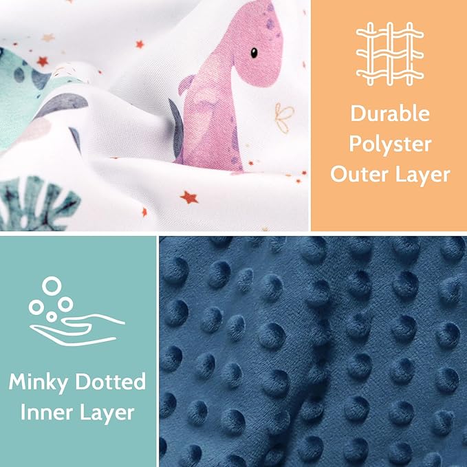 Newborn Lounger Cover, Baby Car Seat Cover, Cute Dinosaur