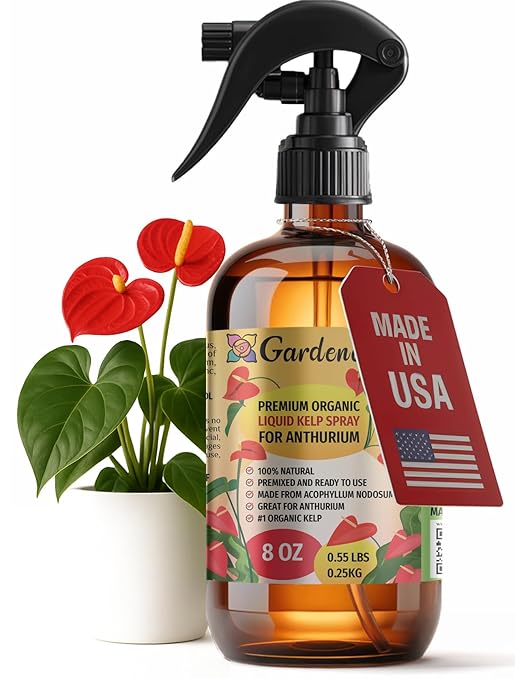 GARDENERA Premium Organic Seaweed & Kelp Superfood for Avocado Plants - 32 oz - Liquid Kelp Fertilizer Concentrate (Makes 180 Gallons)