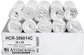Aluf Plastics High Density Trash Bags, 60 Gallon, 14 Micron,