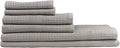 GILDEN TREE Waffle Towel Set Quick Dry Thin | 2 Bath Towels | 2 Hand Towels | 2