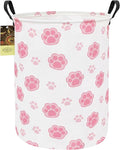 HUNRUNG Laundry Hamper, Large Canvas Fabric Lightweight Storage Basket Toy
