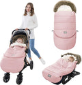 LAT Baby Warm Bunting Bag Universal,Extended and Removable,Stroller Sleeping Bag Cold Weather,Waterproof Toddler Footmuff