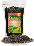 Gardenera Premium Begonia Plant Potting Mix - Crafted for Lush Growth and Captivating Blooms - 1 Quart