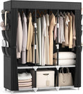 VTRIN Portable Closet for Hanging Clothes 52 Inch Wide Portable Wardrobe Closet