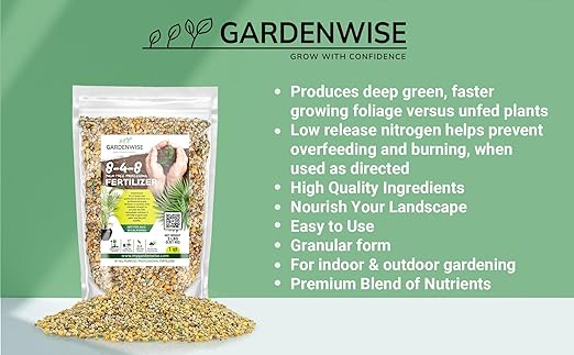 8-4-8 Professional Palm Tree Fertilizer Plant Food; for Indoor Potted Plants and Outdoor Landscape Palm Trees; Quick-Release Nitrogen Fertilizer and Continuous Feeding (3 QUARTS)