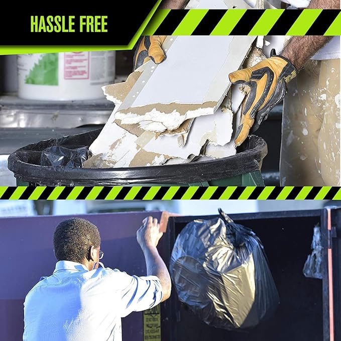 Heavy Duty 45 Gallon Trash Bags