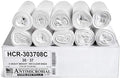 Aluf Plastics High Density Trash Bags, 30 Gallon, 8 Micron,