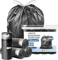 Small Trash Bags Drawstring 120 Count, JUKFITA Extra Strong 4 Gallon Garbage