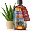 GARDENERA Premium Organic Seaweed & Kelp Superfood for Aloe Plants - 8 oz - Liquid Kelp Fertilizer Concentrate (Makes 45 Gallons)