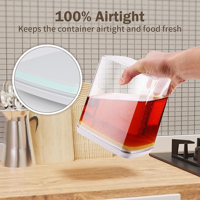 Pop Food Storage Containers Airtight Food Storage Containers Set