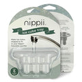 Nippii Ice Cube Tray for Freezable Teether Pacifier - BPA Free Silicone Ice Cube Trays for Freezer - Designed to Fit Nippii Teething Pacifier - Ideal for Baby Teething Relief - Makes 6 Small Ice Cubes