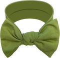 Baby Girl Headbands-Infant,Toddler Cotton Handmade Hairbands with Bows Child Hair Accessories