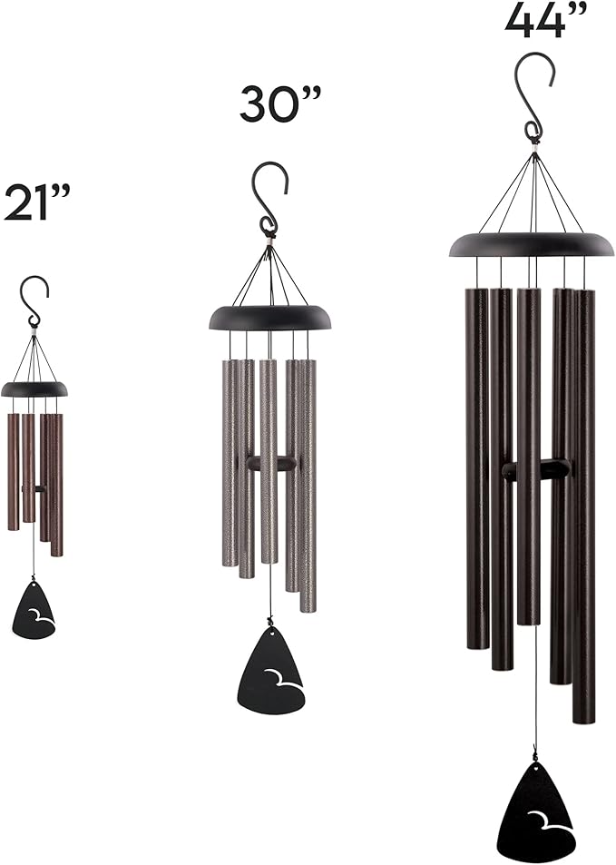 Personalized Listen to The Wind Pet Memorial Wind Chime (30" Silver)