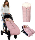 LAT Baby Warm Bunting Bag Universal,Extended and Removable,Stroller Sleeping Bag Cold Weather,Waterproof Toddler Footmuff