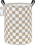 FANKANG Storage Basket, Nursery Hamper Canvas Laundry Basket Foldable