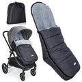 Orzbow Warm Bunting Bag Universal,Stroller Sleeping Bag Cold Weather,Waterproof Toddler Footmuff (Black)