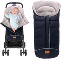 Miracle Baby Bunting Bag for Stroller, Warm Fleece Footmuff with Zippers, Convertible Infant Toddler Sleeping Bag Blanket for Boys Girls