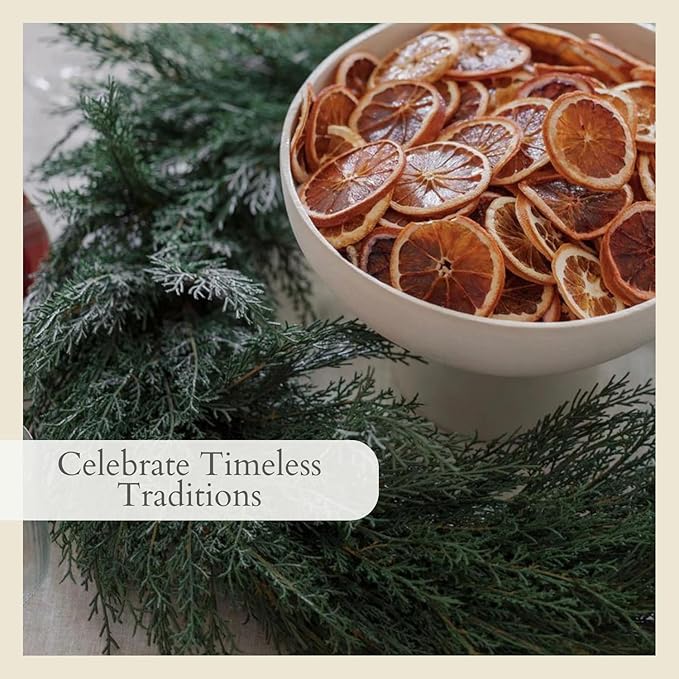 CG Hunter Holiday Collection Cedar Wreath, Premium Artificial Indoor and Outdoor Large 30" Cedar Christmas Wreath, Christmas Decorations and Holiday Greenery