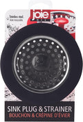 Joie Kitchen Sink Strainer Basket, Fits All Standard Sinks, Stainless Steel