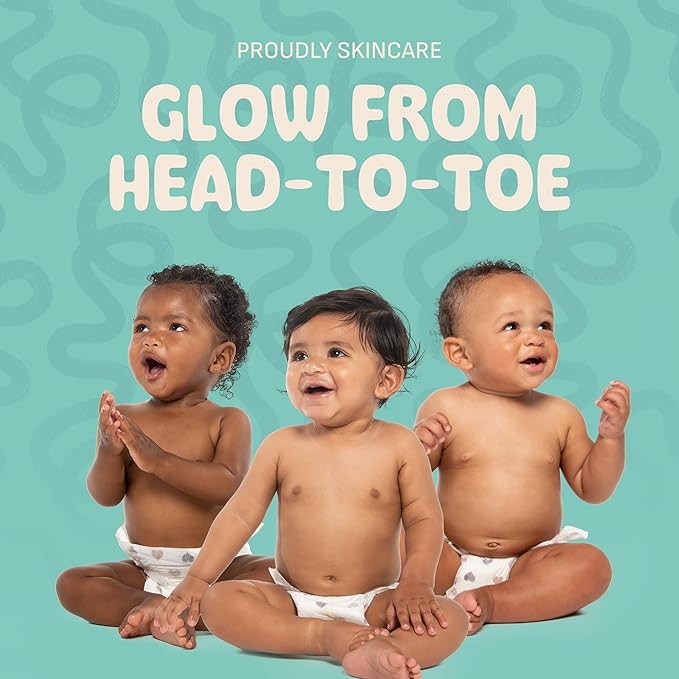 PROUDLY All Over Balm by Gabrielle Union & Dwyane Wade, Helps Relieve Cradle Cap & Eczema, for Black & Brown Babies, Dry, Sensitive Skin, Frangrance Free, 2-Pack (2 oz each)