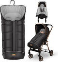 Bemece Warm Bunting Bag, Universal Winter Stroller Cover with Zip, Windproof Stroller footmuff for Baby Buggies Pushchair, Machine Washable