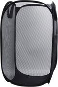 HONOMA Sturdy Mesh Laundry Hamper Basket Bag, Pop up Basket