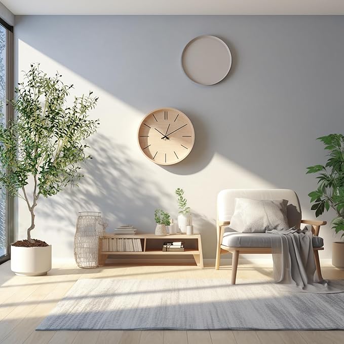 Artificial Tree Faux Olive Tree 8ft(92in,3200leaves) Tall Fake Olive Plant in Pot Fake Silk Tree Faux Plants Indoor