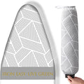 BNDX Eco-Friendly Ironing Board Cover and Pad 18" x 49" – Heat-Resistant