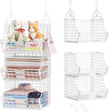 Hanging Closet Organizers and Storage, 3 Tier Closet Shelf Clothes Organizer