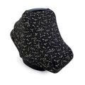 Hudson Baby Unisex Baby Multi-use Car Seat Canopy, Constellation, One Size