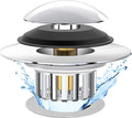 Kitchen Sink Drain Strainer 3 in 1, 304 Stainless Steel Pop Up Sink Stopper