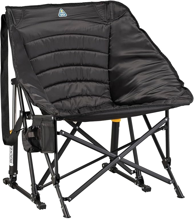 GCI Outdoor Puff Rocker - Black