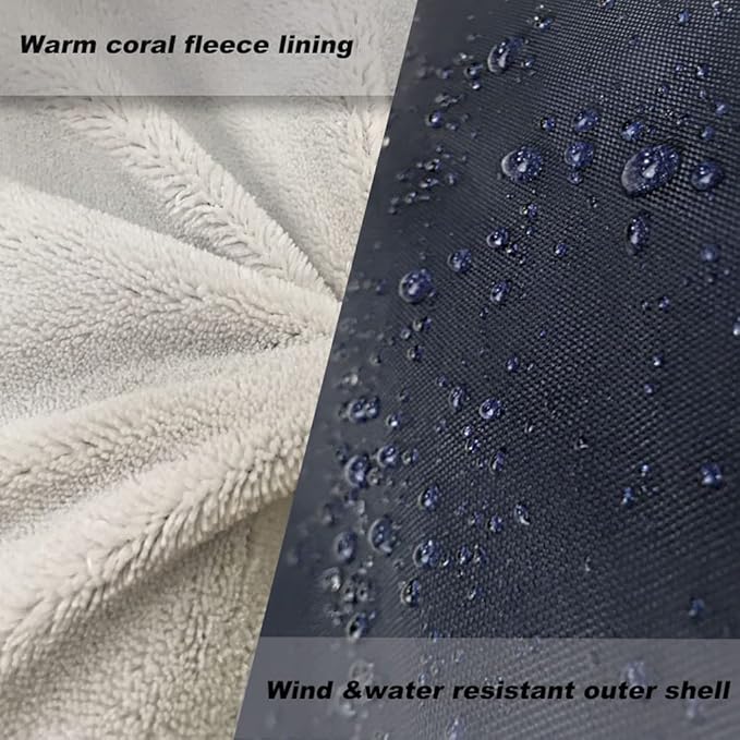 0-4T Anti-Kick Winter Warm Stroller Blanket,Cozy Baby Sleeping Bag Cocoon Adaptable for All Strollers Waterproof,Anti-Slip,Extendable,Multifunction Use Footmuff for Stroller Blanket
