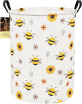 HUNRUNG Laundry Hamper, Large Canvas Fabric Lightweight Storage Basket Toy