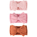 AQOKKA Baby Bows Headbands Nylon Baby Girl Headbands Soft Handmade Hairbands Toddler Hair Accessories for Girls Baby Newborn Infant Kids