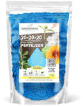 20-20-20 Water-Soluble Fertilizer – Powder for Liquid Plant Food for Indoor & Outdoor Plants, Orchids, Vegetables, Lawns, Flowers – 20 20 20 Fertilizer 1 Quart (2 lbs)