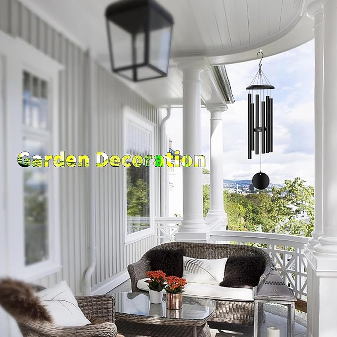 Wind Chimes Outdoor Deep Tone，36'' Large Memorial Wind Chimes for Outside，Wind Chime Gifts for mom/Grandma,Balcony,Garden Décor