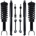 Detroit Axle - 2WD Suspension Kit for 05-09 Dodge Dakota Mitsubishi Raider, Front Struts w/Coil Spring Rear Shock Absorbers Fron
