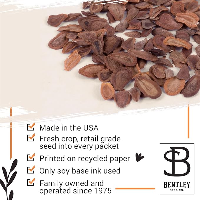Bentley Seeds Co. Seed Packets for Planting - Party Favors for Indoors and Outdoors Gardening - Non GMO, Non-Coated - Bulk Pack of 25 Milkweed (Common, Showy & Butterfly Mix)