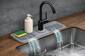 Silicone Faucet Mat for Kitchen Sink, Sink Splash Guard & Faucet Drip Tray