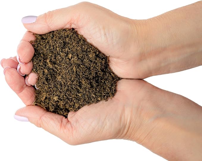 Premium Natural Sphagnum Peat Moss - Gardening Soil Amendment and Carnivorous Plant Soil Media by Gardenera (10 Quart)