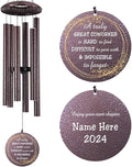 Retirement Wind Chime Personalized, Retirement Gifts of 2024, Best Gifts for Retirement, Deep Tone Wind Chimes Happy Retirement Life, Decorative Wind Chimes Outdoor, Product in USA