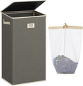 SOLEDI Laundry Hamper with Lid 100L Large & Tall Collapsible Laundry Basket