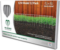 Dig Defence Original Animal Barrier Fence - Small/Medium Decorative Garden Fence, Outdoor No Dig Fence for Dogs and Rabbits, Yard and Patio - 32”(L) x 8”(H), 12 Pack