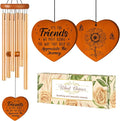 Best Friend Birthday Gifts for Women, Unique Friendship Gifts for Women, Ideas Wind Chimes for BFF, Soul Sister, Unique Outdoor Garden Decor for Female 36" Wind Chime
