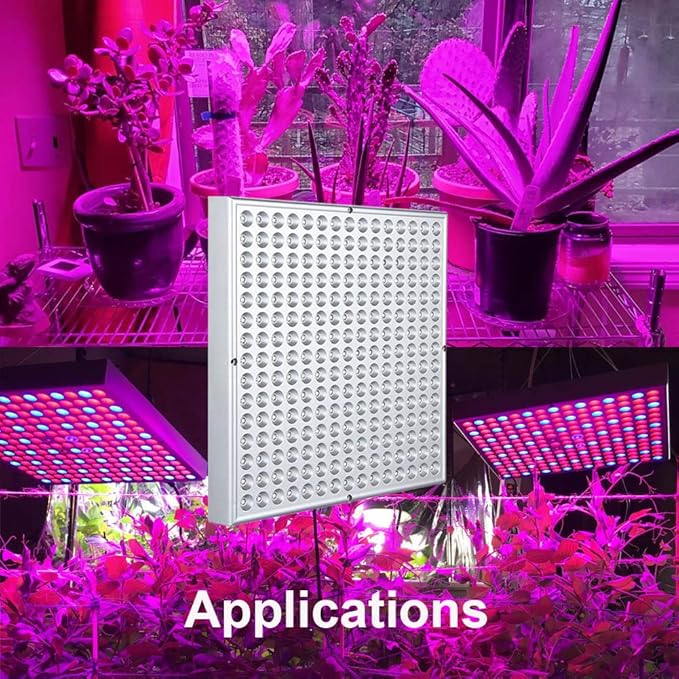 LED Grow Light 75W UV IR Growing Lamp for Indoor Hydroponic Plants
