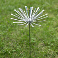 Metal Flowers - Unique Dandelion Design Outdoor Garden Stakes, Durable Weather-Resistant Steel, Easy Installation, Large Yard Art for Plants and Small Decorations, Ideal for Garden Enthusiasts
