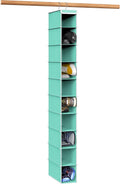 Simple Houseware 10 Shelves Hanging Shoes Organizer Holder