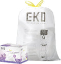 EKO 21 Gallon / 50-90 Liter, Extra-Strong Garbage Bags, Lavender Scent
